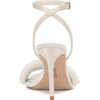 image:imageVince Camuto Arleem Beaded Band Ankle Strap High Heel SandalsMilk