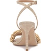 image:imageVince Camuto Arleem Beaded Band Ankle Strap High Heel SandalsNatural