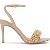 image:imageVince Camuto Arleem Beaded Band Ankle Strap High Heel SandalsNatural