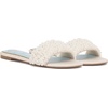 image:imageVince Camuto Balea Beaded Band Flat SandalsMilk Satin