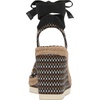 image:imageVince Camuto Bealie Woven Lace Up Wedge SandalsBlack Multi
