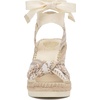 image:imageVince Camuto Bealie Woven Lace Up Wedge SandalsIvory Multi