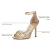 image:imageVince Camuto Blaine Strappy Band High Heel SandalsEgyptian Gold