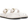 image:imageVince Camuto Camilo Toe Loop Buckle Band Slide SandalsBianco
