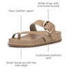 image:imageVince Camuto Camilo Toe Loop Buckle Band Slide SandalsTortilla