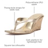 image:imageVince Camuto Cianna Thong Wedge SandalsEgyptian Gold