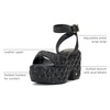 image:imageVince Camuto Ellah Chunky Platform SandalsBlack