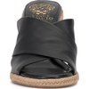 image:imageVince Camuto Fisella Cross Band Espadrille Wedge SandalsBlack Leather