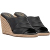 image:imageVince Camuto Fisella Cross Band Espadrille Wedge SandalsBlack Leather