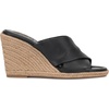image:imageVince Camuto Fisella Cross Band Espadrille Wedge SandalsBlack Leather