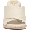 image:imageVince Camuto Fisella Cross Band Espadrille Wedge SandalsCreamy White Leather