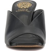 image:imageVince Camuto Galeni Peep Toe High Heel MulesBlack Leather