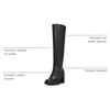 image:imageVince Camuto GibiBlack Cow Leather Wide Calf