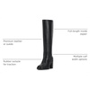 image:imageVince Camuto GibiBlack Nappa Leather Wide Calf