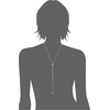 image:imageVince Camuto Gold Tone Pave Slider Necklace with Crystal Glass Stone For Women