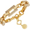 image:imageVince Camuto GoldTone Pave Link Toggle Bracelet