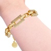 image:imageVince Camuto GoldTone Pave Link Toggle Bracelet