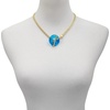 image:imageVince Camuto Goldtone Blue Candy Stone Pendant Necklace