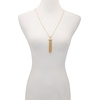 image:imageVince Camuto Goldtone Long Pendant Tassel Necklace