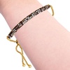 image:imageVince Camuto Goldtone Multi Crystal Stone Slider Bracelet