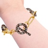 image:imageVince Camuto Goldtone Multi Crystal Stone Toggle Bracelet