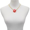 image:imageVince Camuto Goldtone Pink Candy Stone Pendant Necklace