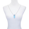 image:imageVince Camuto Goldtone Sapphire CrystalShaped Stone Pendant Necklace