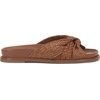 image:imageVince Camuto Gryfynn Knotted Woven Slide SandalsGolden Walnut