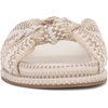 image:imageVince Camuto Gryfynn Knotted Woven Slide SandalsIvory Multi