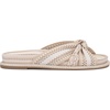 image:imageVince Camuto Gryfynn Knotted Woven Slide SandalsIvory Multi