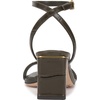 image:imageVince Camuto Hamda Ankle Strap High Heel SandalsOlive Vine Croco