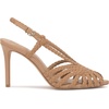 image:imageVince Camuto Hannie Caged Toe Slingback Peep Toe SandalsMilk Tea