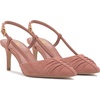 image:imageVince Camuto Kelten Bunched Toe Slingback PumpsDark Pale Pink Suede
