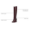 image:imageVince Camuto LeilaRich Mahogany Extra Wide Calf
