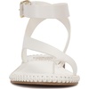 image:imageVince Camuto Libahs Ankle Strap Toe Loop Flat SandalsBianco