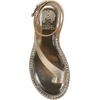 image:imageVince Camuto Libahs Ankle Strap Toe Loop Flat SandalsEgyptian Gold Leather
