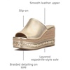 image:imageVince Camuto Lierna Espadrille Wedge Platform SandalsEgyptian Gold