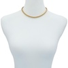image:imageVince Camuto Link Chain Necklace with Glass Stone Charm Drop Goldtone
