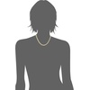 image:imageVince Camuto Link Chain Necklace with Glass Stone Charm Drop Goldtone