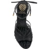 image:imageVince Camuto Lory Ankle Wrap Kitten Heel SandalsBlack
