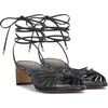 image:imageVince Camuto Lory Ankle Wrap Kitten Heel SandalsBlack