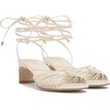 image:imageVince Camuto Lory Ankle Wrap Kitten Heel SandalsCreamy White