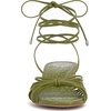 image:imageVince Camuto Lory Ankle Wrap Kitten Heel SandalsLizard Green