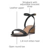 image:imageVince Camuto Lylah Kitten Heel Ankle Strap SandalsBlack