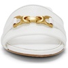 image:imageVince Camuto Maxine Banded Buckle Slide SandalsBianco