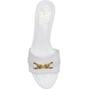 image:imageVince Camuto Maxine Banded Buckle Slide SandalsBianco