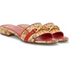 image:imageVince Camuto Maxine Banded Buckle Slide SandalsWarm TanSalsa