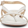 image:imageVince Camuto Melly Strappy Flat SandalsBiancoEgyptian Gold