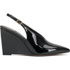 image:imageVince Camuto Meristi Slingback Closed Toe WedgeBlack Patent
