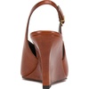 image:imageVince Camuto Meristi Slingback Closed Toe WedgeTan Leather